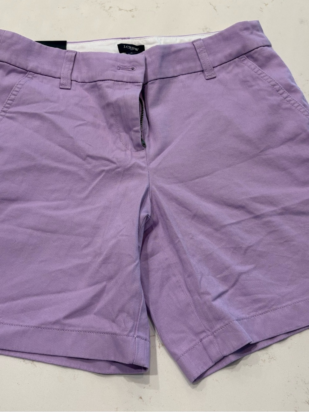 🌸🌺NWT🌸🌺 J. Crew Factory Lilac Chino Bermuda Shorts